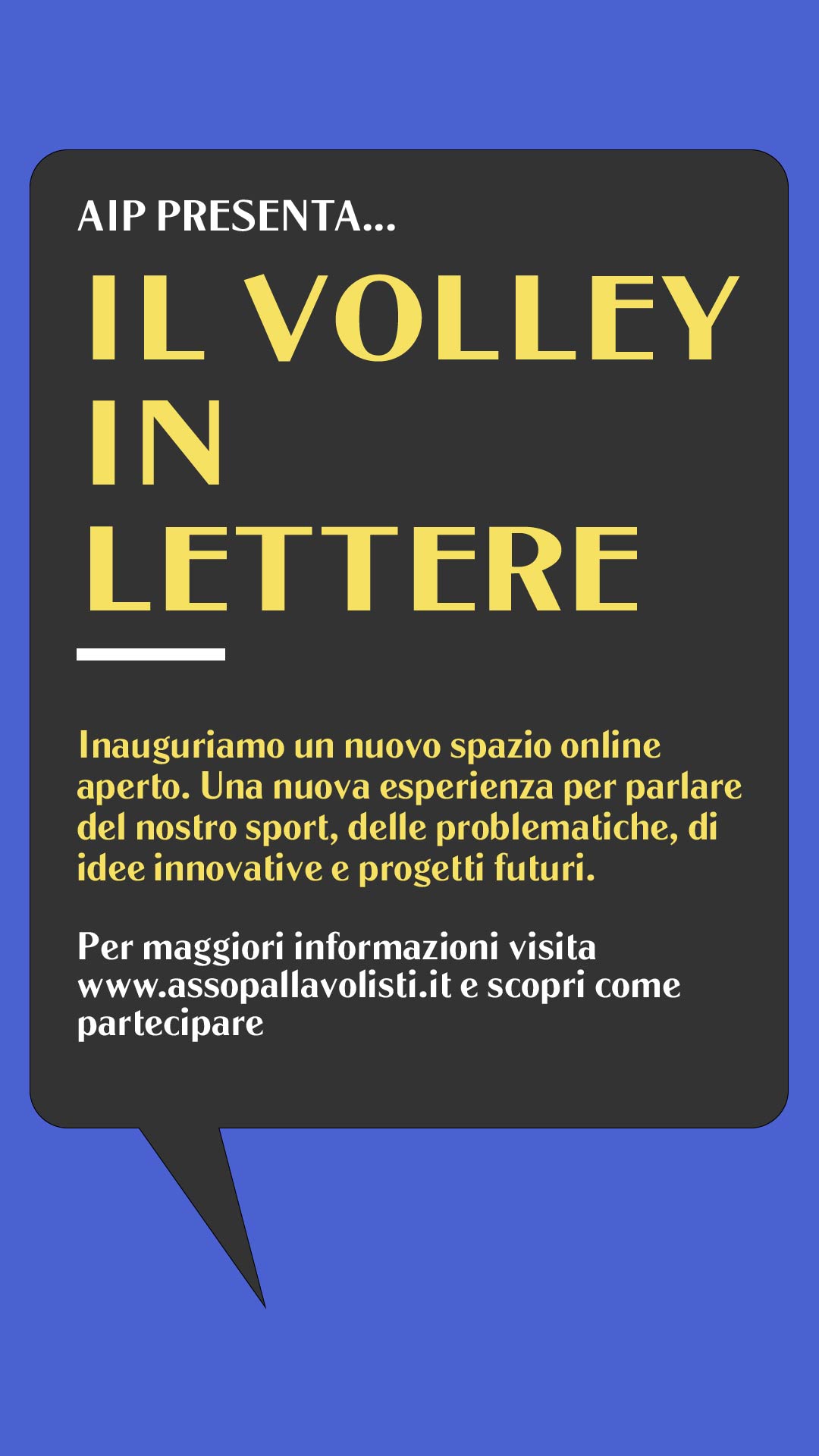 volley in lettere